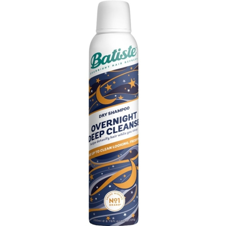 Batiste Kuivashampoo yön yli Syväpuhdistus 200 ml ryhmässä KAUNEUS JA TERVEYS / Hiukset &Stailaus / Hiustenhoito / Kuivashampoo @ TP E-commerce Nordic AB (C83040)