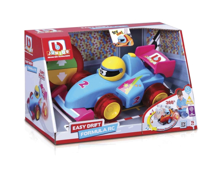 BB Junior Easy Formula RC (1695003) ryhmässä LELUT, TUOTTEET LAPSILLE JA VAUVOILLE / Radio-ohjattava / Radio-ohjattavat autot @ TP E-commerce Nordic AB (C83065)