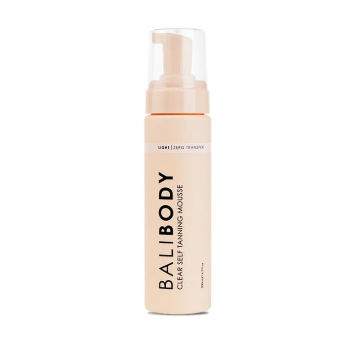 BALI BODY Clear Self Tanning Mousse Light 200 ml ryhmässä KAUNEUS JA TERVEYS / Ihonhoito / Rusketus / Itseruskettava @ TP E-commerce Nordic AB (C83082)