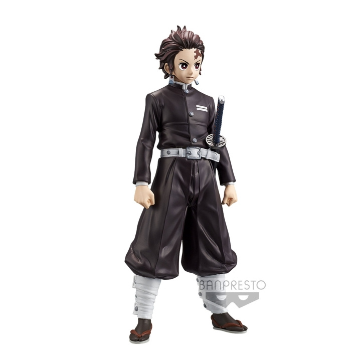 Banpresto Demon Slayer hahmo Tanjiro Kamado (BP19965P) ryhmässä URHEILU, VAPAA-AIKA JA HARRASTUS / Hauskat tavarat / Keräilyesineet @ TP E-commerce Nordic AB (C83090)