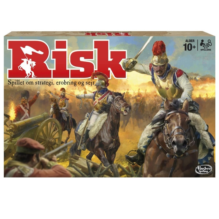 Hasbro Riski - Strategiapeli, valloitus ja voitto (UK) ryhmässä LELUT, TUOTTEET LAPSILLE JA VAUVOILLE / Leikkikalut, Askartelu &Pelit / Lelut @ TP E-commerce Nordic AB (C83224)