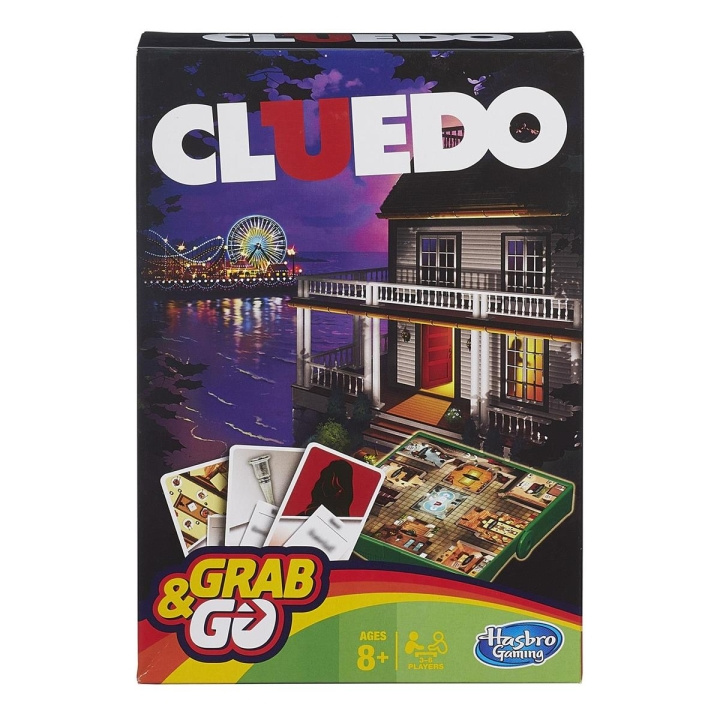 Hasbro Grab & Go Cluedo ryhmässä LELUT, TUOTTEET LAPSILLE JA VAUVOILLE / Leikkikalut, Askartelu &Pelit / Seurapelit / Perhepelit @ TP E-commerce Nordic AB (C83227)