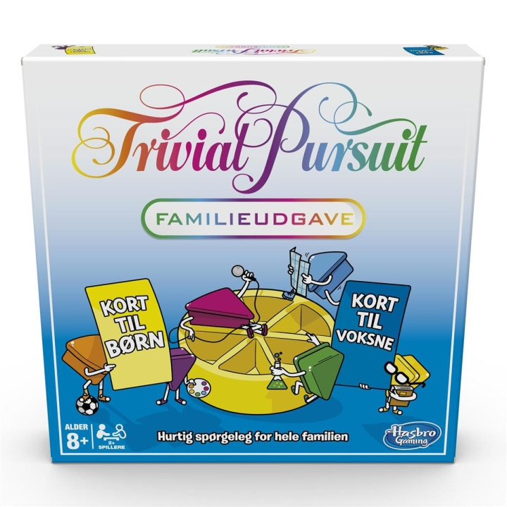 Hasbro Trivial Pursuit -perhe (DK) ryhmässä LELUT, TUOTTEET LAPSILLE JA VAUVOILLE / Leikkikalut, Askartelu &Pelit / Seurapelit / Perhepelit @ TP E-commerce Nordic AB (C83229)