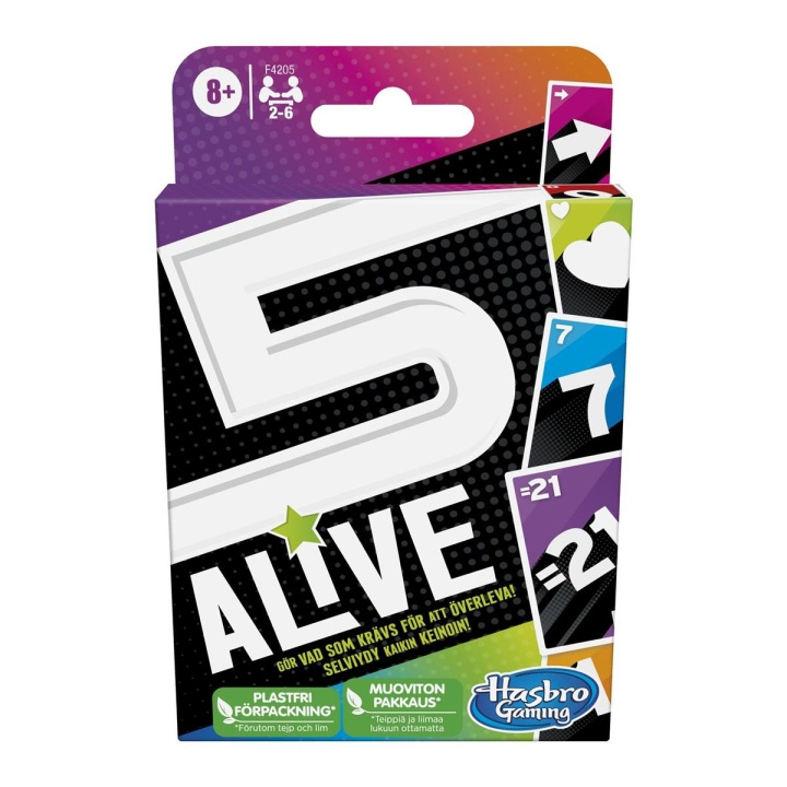 Hasbro 5 Alive (SE/FI) ryhmässä LELUT, TUOTTEET LAPSILLE JA VAUVOILLE / Leikkikalut, Askartelu &Pelit / Seurapelit / Perhepelit @ TP E-commerce Nordic AB (C83243)