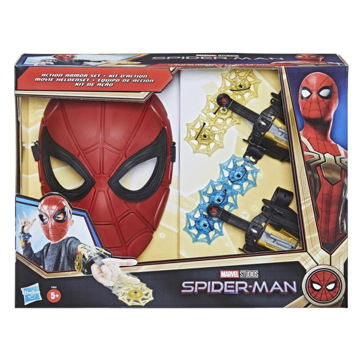 Marvel Spider-Man Roolileikki Action Armor setti ryhmässä LELUT, TUOTTEET LAPSILLE JA VAUVOILLE / Leikkikalut, Askartelu &Pelit / Figuurit & miniatyyrit @ TP E-commerce Nordic AB (C83251)