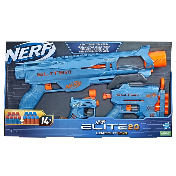 NERF N-Strike Elite 2.0 -kuormituspaketti ryhmässä LELUT, TUOTTEET LAPSILLE JA VAUVOILLE / Leikkikalut, Askartelu &Pelit / Toimintapeli @ TP E-commerce Nordic AB (C83252)