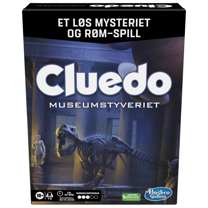 Hasbro Cluedo-paon ryöstö museossa (NO) ryhmässä LELUT, TUOTTEET LAPSILLE JA VAUVOILLE / Leikkikalut, Askartelu &Pelit / Seurapelit / Perhepelit @ TP E-commerce Nordic AB (C83261)