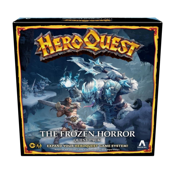 Hasbro HeroQuest Expansion Frozen Horror (EN) ryhmässä LELUT, TUOTTEET LAPSILLE JA VAUVOILLE / Leikkikalut, Askartelu &Pelit / Seurapelit / Perhepelit @ TP E-commerce Nordic AB (C83265)