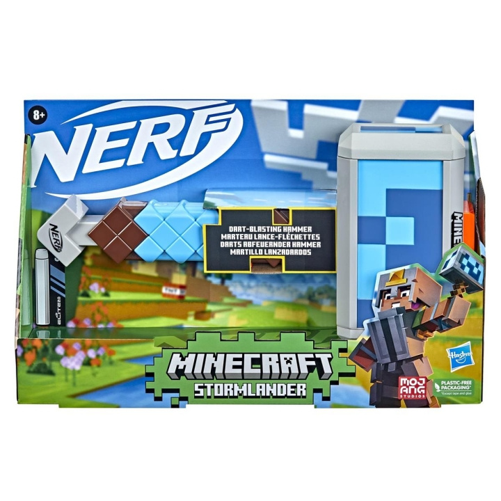 NERF Minecraft Stormlander ryhmässä LELUT, TUOTTEET LAPSILLE JA VAUVOILLE / Leikkikalut, Askartelu &Pelit / Toimintapeli @ TP E-commerce Nordic AB (C83267)