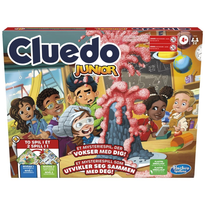 Hasbro Cluedo Junior 2 peliä yhdessä (DK/NO) ryhmässä LELUT, TUOTTEET LAPSILLE JA VAUVOILLE / Leikkikalut, Askartelu &Pelit / Seurapelit / Lasten pelit @ TP E-commerce Nordic AB (C83273)