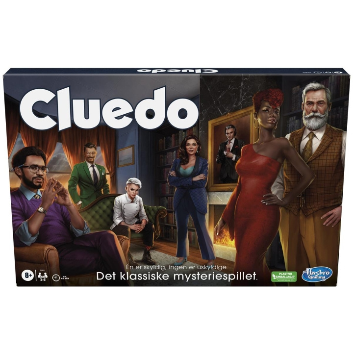 Hasbro Cluedo Classic (NO) ryhmässä LELUT, TUOTTEET LAPSILLE JA VAUVOILLE / Leikkikalut, Askartelu &Pelit / Seurapelit / Perhepelit @ TP E-commerce Nordic AB (C83274)