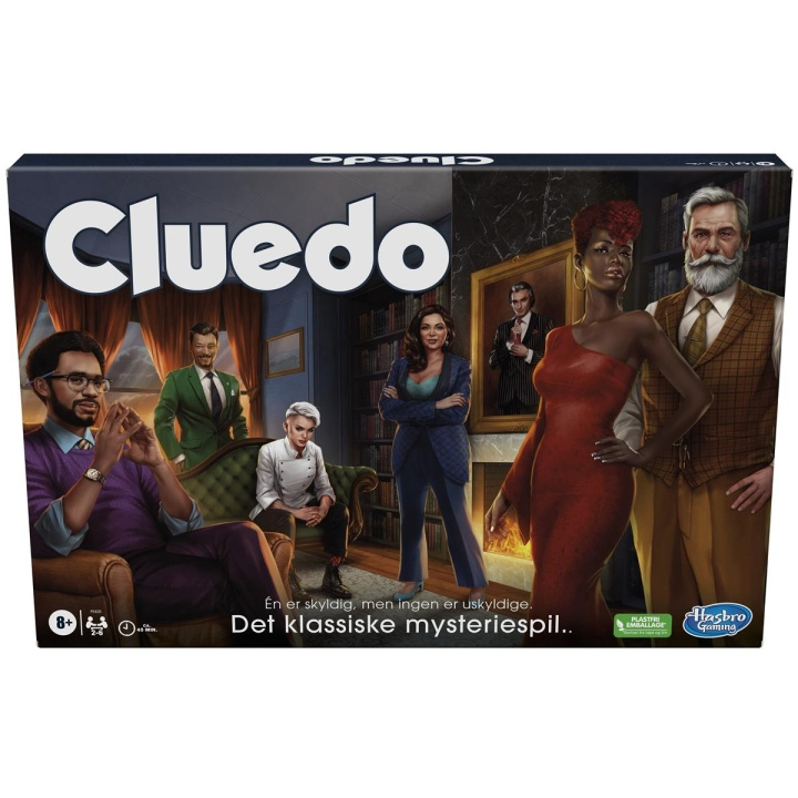 Hasbro Cluedo Classic (DK) ryhmässä LELUT, TUOTTEET LAPSILLE JA VAUVOILLE / Leikkikalut, Askartelu &Pelit / Seurapelit / Perhepelit @ TP E-commerce Nordic AB (C83275)