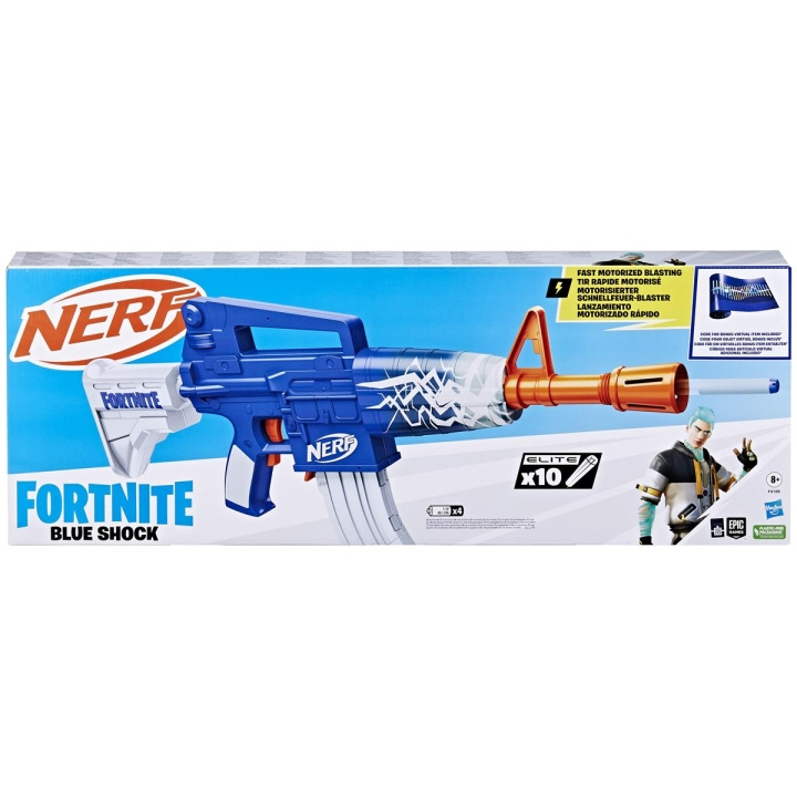 NERF Fortnite Blue Shock ryhmässä LELUT, TUOTTEET LAPSILLE JA VAUVOILLE / Leikkikalut, Askartelu &Pelit / Toimintapeli @ TP E-commerce Nordic AB (C83283)