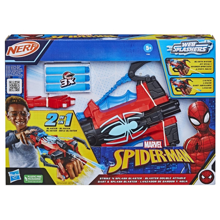 Spider-Man Web Splashers Strike & Splash Blaster -verkkosumutin ryhmässä LELUT, TUOTTEET LAPSILLE JA VAUVOILLE / Leikkikalut, Askartelu &Pelit / Toimintapeli @ TP E-commerce Nordic AB (C83286)