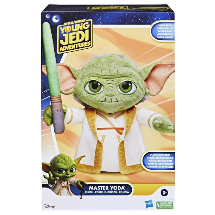 Star Wars Young Jedi Adventures Mestari Yoda Pehmolelu ryhmässä LELUT, TUOTTEET LAPSILLE JA VAUVOILLE / Leikkikalut, Askartelu &Pelit / Figuurit & miniatyyrit @ TP E-commerce Nordic AB (C83290)