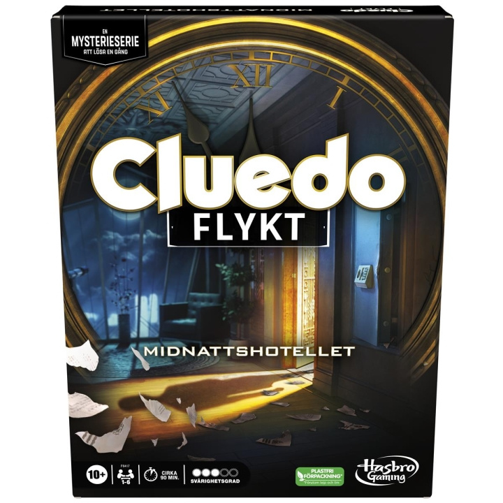 Hasbro Cluedo Escape Deception High Rise -hotellissa (SE) ryhmässä LELUT, TUOTTEET LAPSILLE JA VAUVOILLE / Leikkikalut, Askartelu &Pelit / Seurapelit / Perhepelit @ TP E-commerce Nordic AB (C83292)