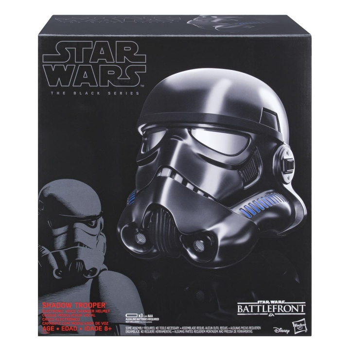 Star Wars The Black Series Elektroninen kypärä Shadow Trooper Varjo sotilas ryhmässä LELUT, TUOTTEET LAPSILLE JA VAUVOILLE / Leikkikalut, Askartelu &Pelit / Lelut @ TP E-commerce Nordic AB (C83307)