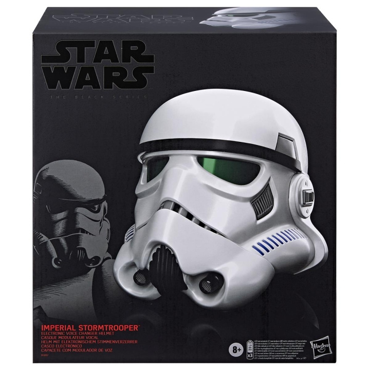 Star Wars The Black Series Elektroninen kypärä Imperial Stormtrooperin kypärä ryhmässä LELUT, TUOTTEET LAPSILLE JA VAUVOILLE / Leikkikalut, Askartelu &Pelit / Lelut @ TP E-commerce Nordic AB (C83309)