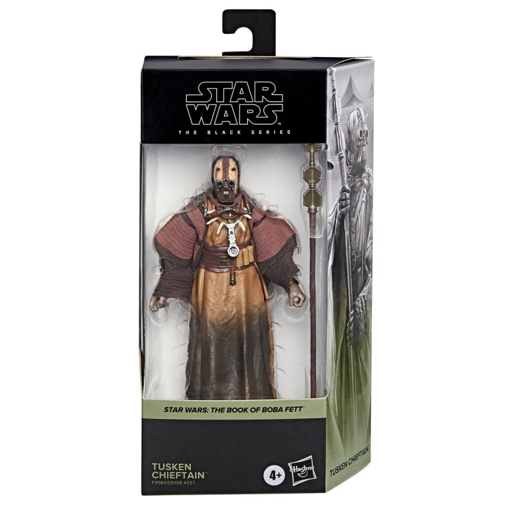 Star Wars The Black Series 6 tuuman hahmo Tusken Chieftan Tusken Chieftan ryhmässä LELUT, TUOTTEET LAPSILLE JA VAUVOILLE / Leikkikalut, Askartelu &Pelit / Figuurit & miniatyyrit @ TP E-commerce Nordic AB (C83315)