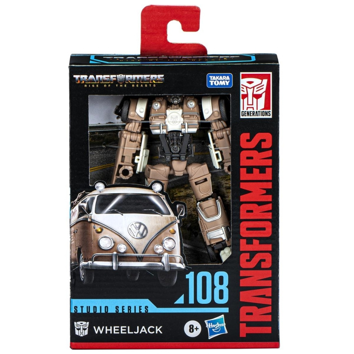 Transformers Generations Studio Series Deluxe-sarja 108 Wheeljack ryhmässä LELUT, TUOTTEET LAPSILLE JA VAUVOILLE / Leikkikalut, Askartelu &Pelit / Figuurit & miniatyyrit @ TP E-commerce Nordic AB (C83324)