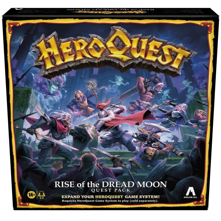 Hasbro HeroQuest-laajennus Rise of the Dread Moon (EN) ryhmässä LELUT, TUOTTEET LAPSILLE JA VAUVOILLE / Leikkikalut, Askartelu &Pelit / Seurapelit / Perhepelit @ TP E-commerce Nordic AB (C83332)