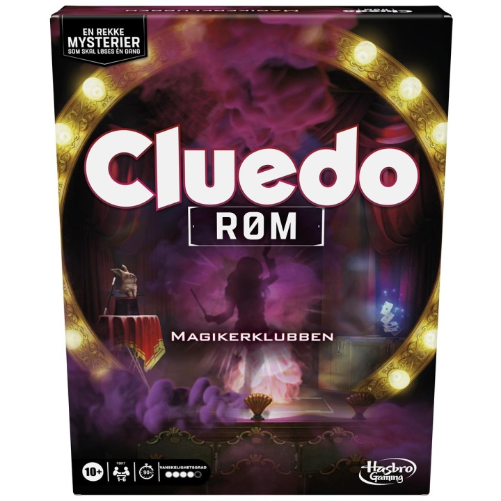 Hasbro Cluedo Escape Illusionistien klubi (NO) ryhmässä LELUT, TUOTTEET LAPSILLE JA VAUVOILLE / Leikkikalut, Askartelu &Pelit / Seurapelit / Perhepelit @ TP E-commerce Nordic AB (C83334)