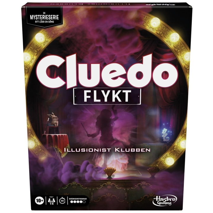 Hasbro Cluedo Escape The Illusionists Club (SE) ryhmässä LELUT, TUOTTEET LAPSILLE JA VAUVOILLE / Leikkikalut, Askartelu &Pelit / Seurapelit @ TP E-commerce Nordic AB (C83335)