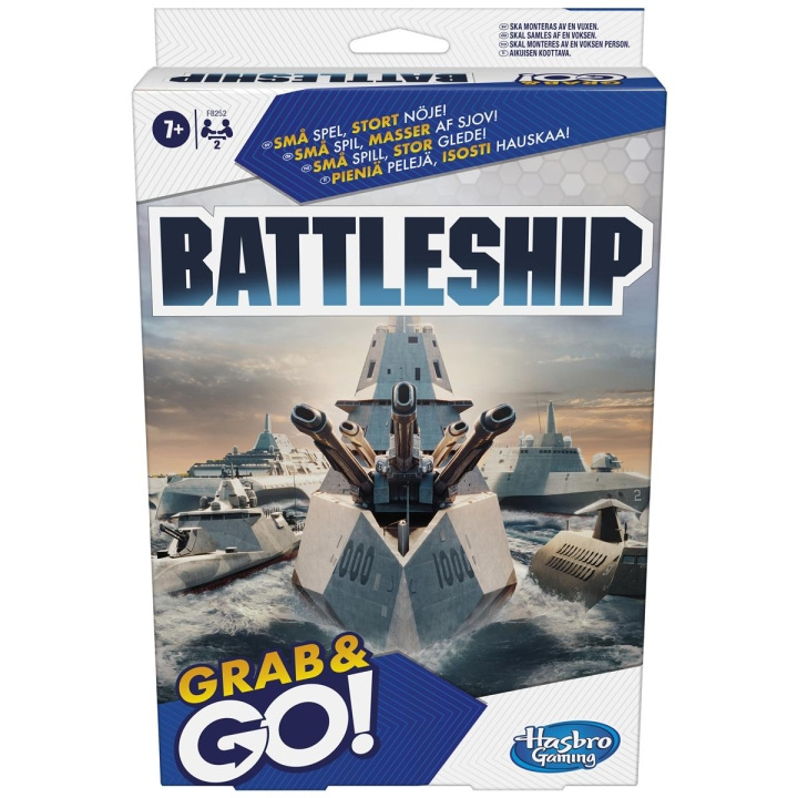 Hasbro Grab & Go Battleship ryhmässä LELUT, TUOTTEET LAPSILLE JA VAUVOILLE / Leikkikalut, Askartelu &Pelit / Seurapelit / Perhepelit @ TP E-commerce Nordic AB (C83344)