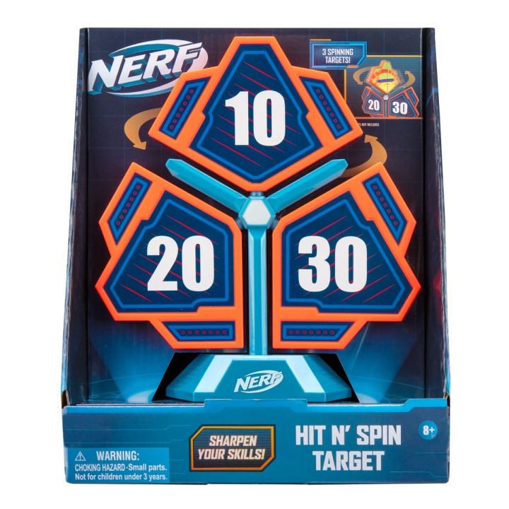 Nerf Elite Hit`n Spin Target ryhmässä LELUT, TUOTTEET LAPSILLE JA VAUVOILLE / Leikkikalut, Askartelu &Pelit / Toimintapeli @ TP E-commerce Nordic AB (C83351)