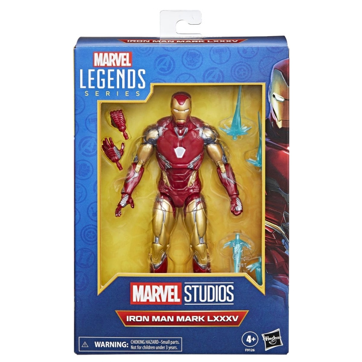 Marvel Legends Series 6 tuuman Iron Man - Rautamies ryhmässä LELUT, TUOTTEET LAPSILLE JA VAUVOILLE / Leikkikalut, Askartelu &Pelit / Figuurit, miniatyyrit ja tarvikkeet @ TP E-commerce Nordic AB (C83360)