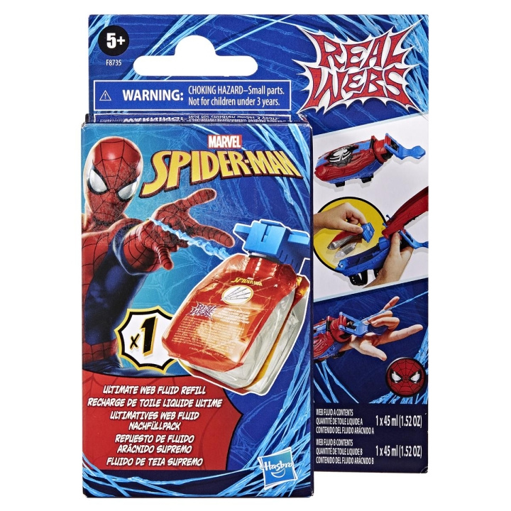 Spider-Man Real Webs Ultimate Web Blaster -täydennyspakkaus ryhmässä LELUT, TUOTTEET LAPSILLE JA VAUVOILLE / Leikkikalut, Askartelu &Pelit / Toimintapeli @ TP E-commerce Nordic AB (C83372)