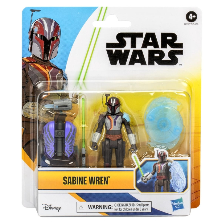 Star Wars Epic Hero Series 4 tuuman Deluxe-hahmo Sabine Wrenin 4-tuumainen hahmo ryhmässä LELUT, TUOTTEET LAPSILLE JA VAUVOILLE / Leikkikalut, Askartelu &Pelit / Figuurit & miniatyyrit @ TP E-commerce Nordic AB (C83377)