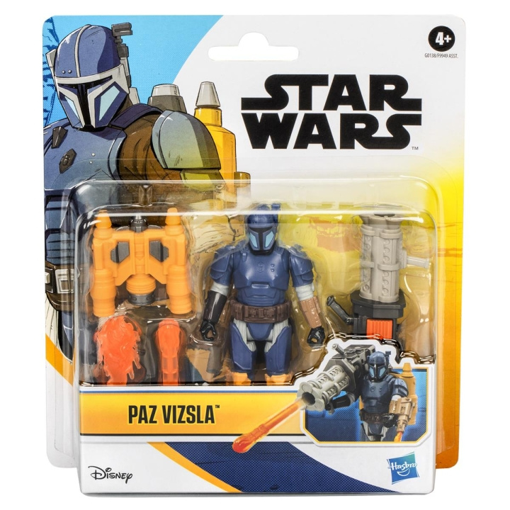 Star Wars Epic Hero Series 4 tuuman Deluxe-figuuri Paz Vizsla ryhmässä LELUT, TUOTTEET LAPSILLE JA VAUVOILLE / Leikkikalut, Askartelu &Pelit / Figuurit & miniatyyrit @ TP E-commerce Nordic AB (C83378)