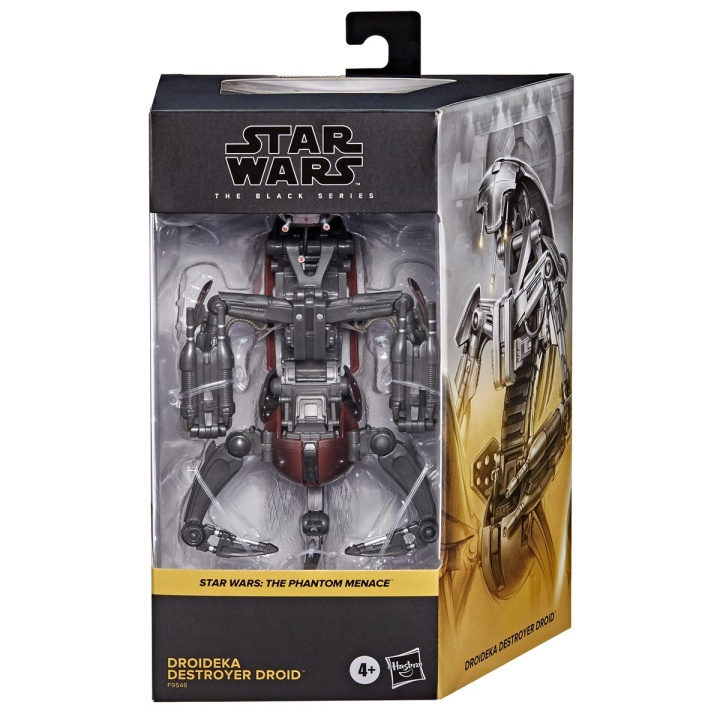 Star Wars The Black Series 6 tuuman Deluxe-hahmo Droideka ryhmässä LELUT, TUOTTEET LAPSILLE JA VAUVOILLE / Leikkikalut, Askartelu &Pelit / Figuurit, miniatyyrit ja tarvikkeet @ TP E-commerce Nordic AB (C83386)