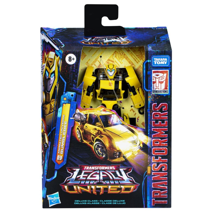 Transformers Sukupolvet Legacy United Deluxe Animoitu Bumblebee ryhmässä LELUT, TUOTTEET LAPSILLE JA VAUVOILLE / Leikkikalut, Askartelu &Pelit / Figuurit & miniatyyrit @ TP E-commerce Nordic AB (C83396)