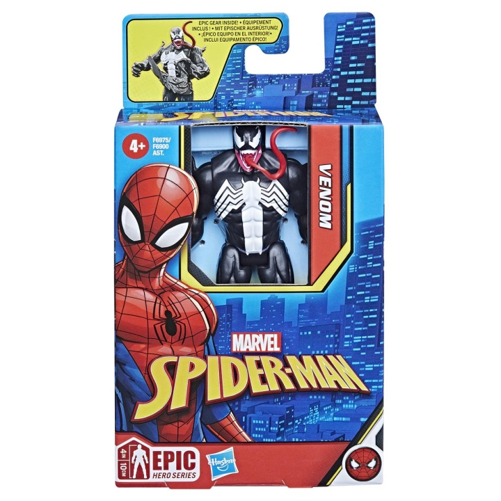 Spider-Man 4 tuuman hahmo Venom ryhmässä LELUT, TUOTTEET LAPSILLE JA VAUVOILLE / Leikkikalut, Askartelu &Pelit / Figuurit & miniatyyrit @ TP E-commerce Nordic AB (C83447)