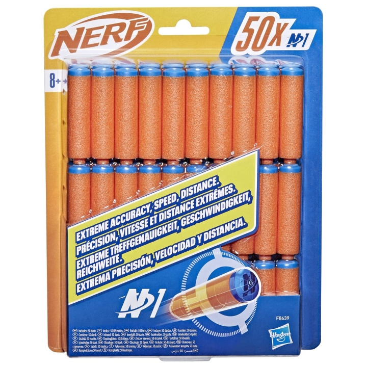 NERF N-sarjan tikanheittimet 50 kpl ryhmässä LELUT, TUOTTEET LAPSILLE JA VAUVOILLE / Leikkikalut, Askartelu &Pelit / Toimintapeli @ TP E-commerce Nordic AB (C83476)