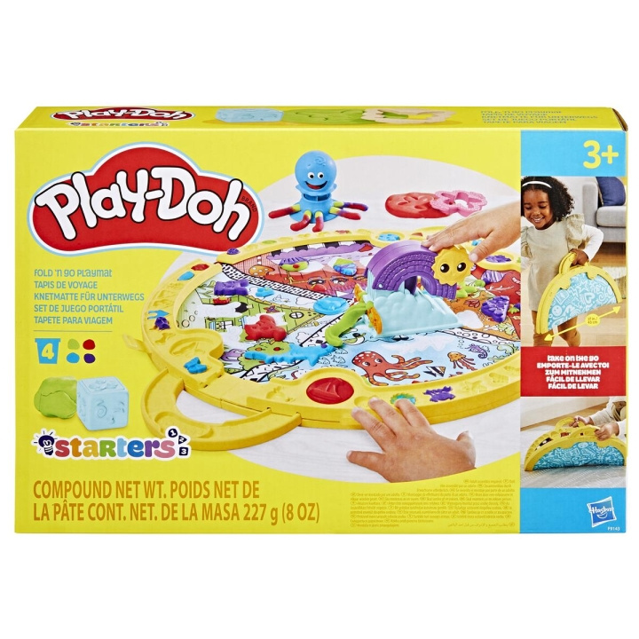 Play-Doh Starters leikkisetti taittuu ja menee leikkialusta ryhmässä LELUT, TUOTTEET LAPSILLE JA VAUVOILLE / Leikkikalut, Askartelu &Pelit / Käsityöt @ TP E-commerce Nordic AB (C83479)