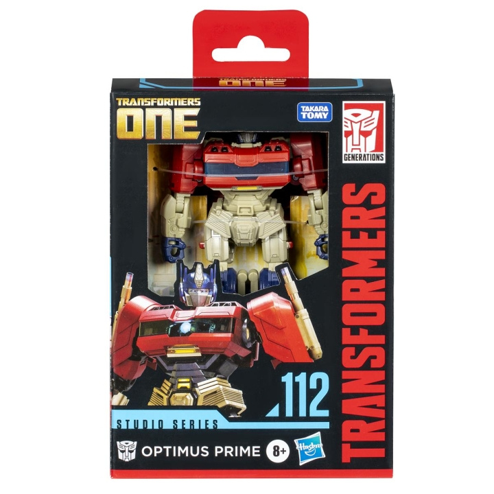 Transformers Generations Studio Series A-taso TF One Optimus Prime, yksi Optimus Prime ryhmässä LELUT, TUOTTEET LAPSILLE JA VAUVOILLE / Leikkikalut, Askartelu &Pelit / Figuurit & miniatyyrit @ TP E-commerce Nordic AB (C83500)