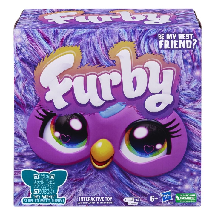 Hasbro Furby interaktiivinen pehmolelu violetti (EN) ryhmässä LELUT, TUOTTEET LAPSILLE JA VAUVOILLE / Leikkikalut, Askartelu &Pelit / Lelut @ TP E-commerce Nordic AB (C83501)