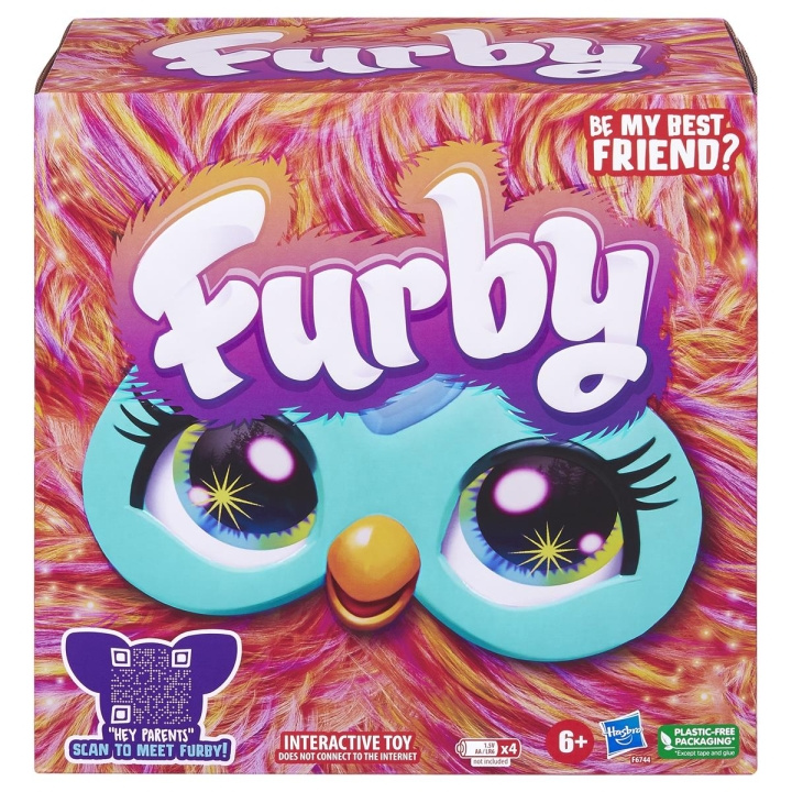 Hasbro Furby interaktiivinen pehmolelu Coral (FI) ryhmässä LELUT, TUOTTEET LAPSILLE JA VAUVOILLE / Leikkikalut, Askartelu &Pelit / Lelut @ TP E-commerce Nordic AB (C83502)