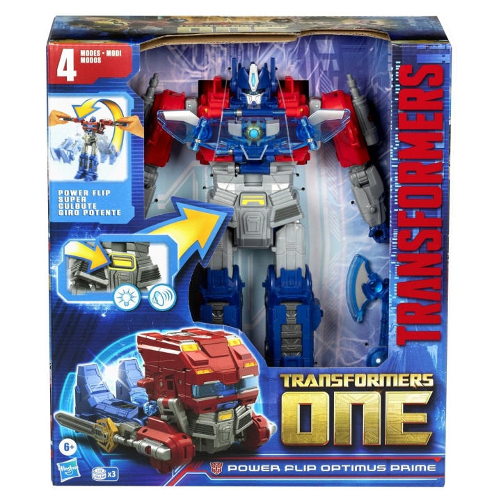 Transformers One Power Flip Optimus ryhmässä LELUT, TUOTTEET LAPSILLE JA VAUVOILLE / Leikkikalut, Askartelu &Pelit / Figuurit & miniatyyrit @ TP E-commerce Nordic AB (C83506)