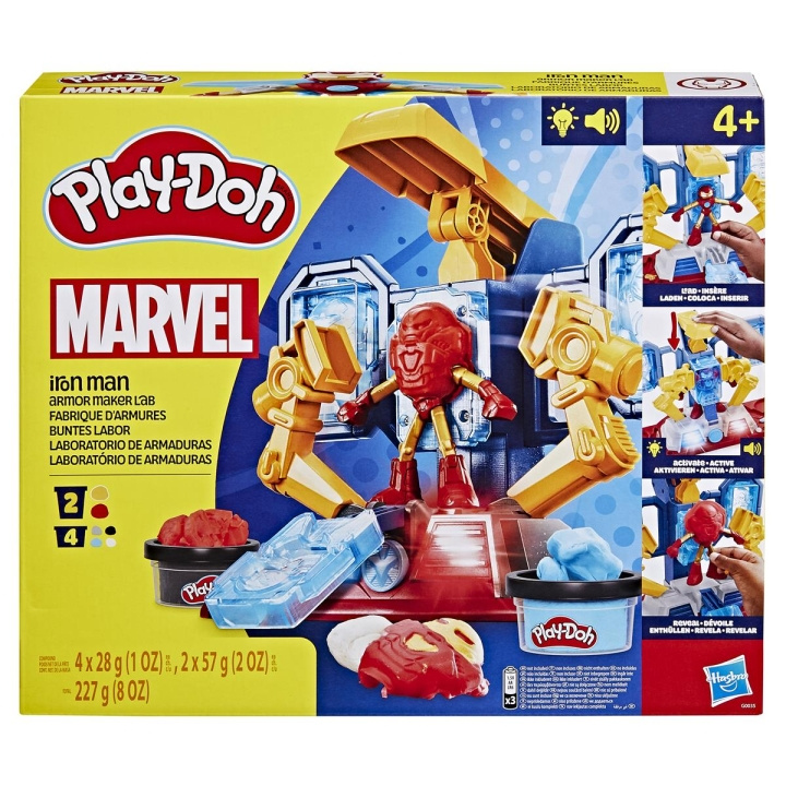 Play-Doh Marvel Iron Man Iron Man Armor Maker Lab leikkisetti ryhmässä LELUT, TUOTTEET LAPSILLE JA VAUVOILLE / Leikkikalut, Askartelu &Pelit / Käsityöt @ TP E-commerce Nordic AB (C83516)