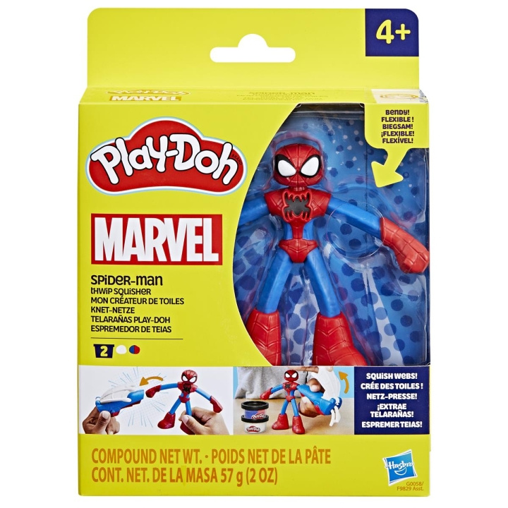 Play-Doh Marvel Spider-Man & Compound (leikkimassa) ryhmässä LELUT, TUOTTEET LAPSILLE JA VAUVOILLE / Leikkikalut, Askartelu &Pelit / Käsityöt @ TP E-commerce Nordic AB (C83518)