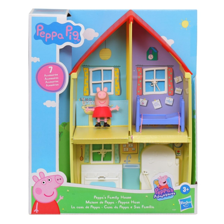 Hasbro Peppa Pig Peppan perhetalo leikkivälineistö ryhmässä LELUT, TUOTTEET LAPSILLE JA VAUVOILLE / Leikkikalut, Askartelu &Pelit / Lelut @ TP E-commerce Nordic AB (C83520)