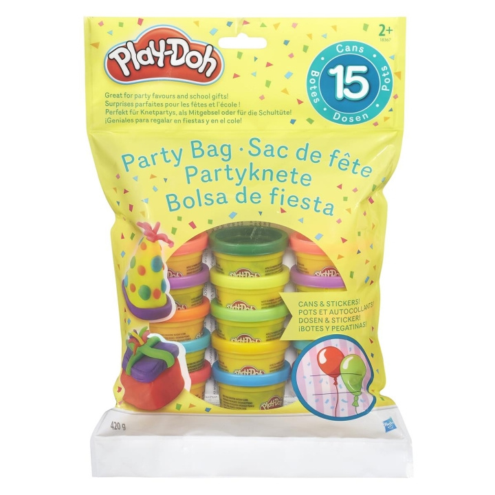 Play-Doh Compound juhlapussi ryhmässä LELUT, TUOTTEET LAPSILLE JA VAUVOILLE / Leikkikalut, Askartelu &Pelit / Käsityöt @ TP E-commerce Nordic AB (C83532)