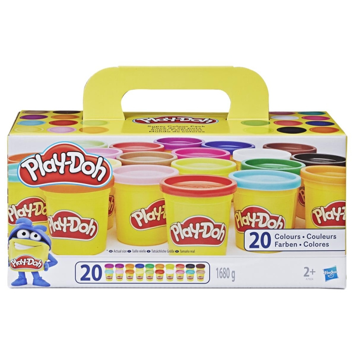 Play-Doh Compound Super Color Pack ryhmässä LELUT, TUOTTEET LAPSILLE JA VAUVOILLE / Leikkikalut, Askartelu &Pelit / Käsityöt @ TP E-commerce Nordic AB (C83536)