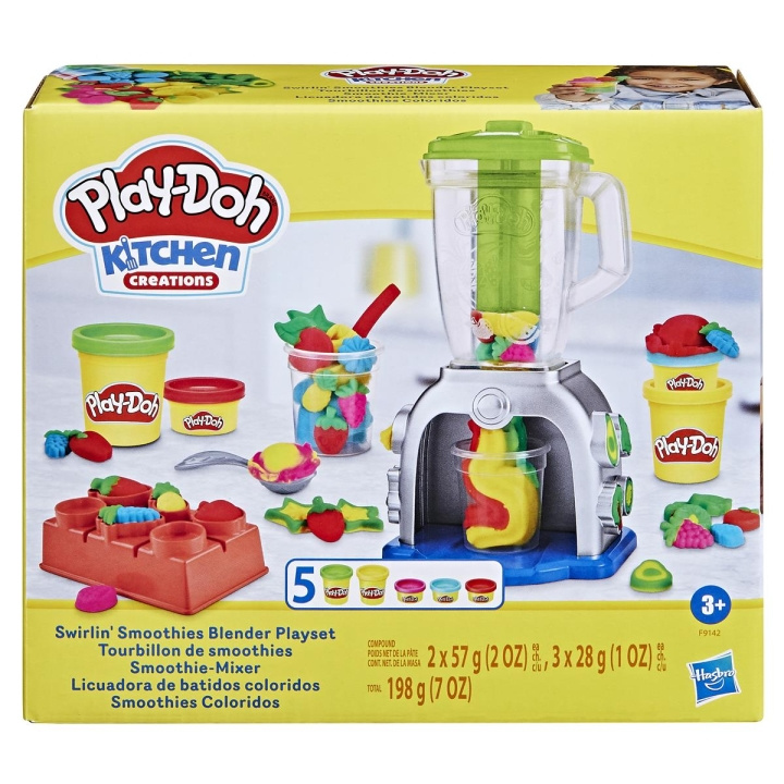 Play-Doh Kitchen Creations leikkisetti Swirlin Smoothies tehosekoitin ryhmässä LELUT, TUOTTEET LAPSILLE JA VAUVOILLE / Leikkikalut, Askartelu &Pelit / Käsityöt @ TP E-commerce Nordic AB (C83543)