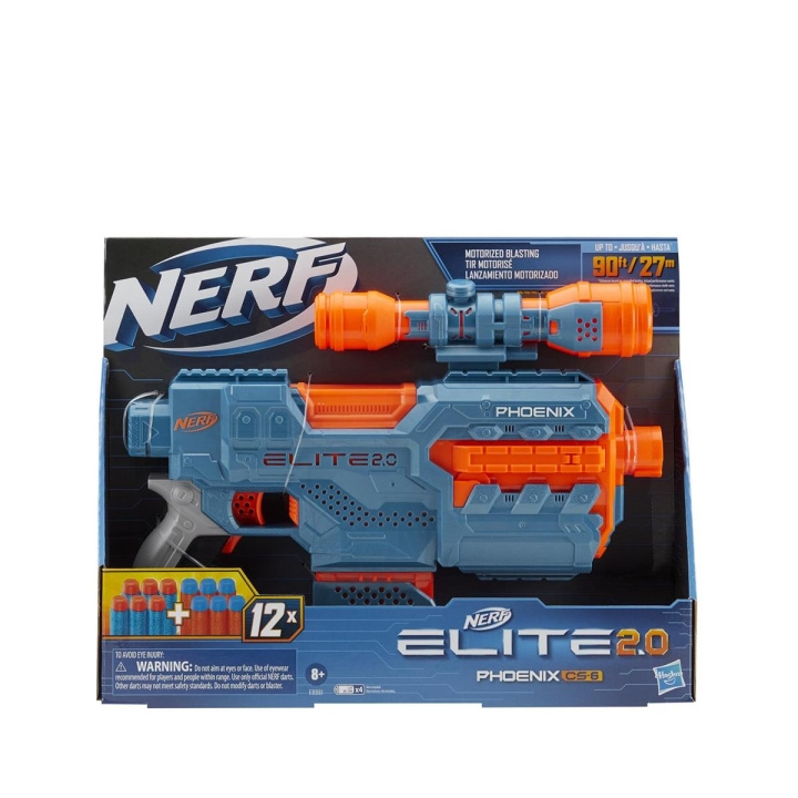 NERF N-Strike Elite 2.0 Phoenix CS-6 NERF N-Strike Elite 2.0 Phoenix CS-6 ryhmässä LELUT, TUOTTEET LAPSILLE JA VAUVOILLE / Leikkikalut, Askartelu &Pelit / Toimintapeli @ TP E-commerce Nordic AB (C83546)