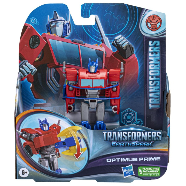 Transformers EarthSpark Warrior, Optimus Prime ryhmässä LELUT, TUOTTEET LAPSILLE JA VAUVOILLE / Leikkikalut, Askartelu &Pelit / Figuurit, miniatyyrit ja tarvikkeet @ TP E-commerce Nordic AB (C83562)